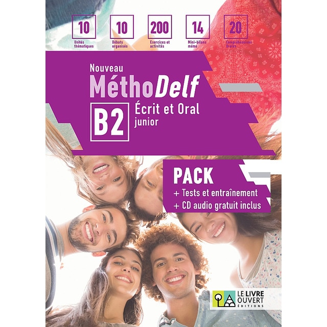 Nouv méthodelf b2 pack élève (+2 tests + cd) 1