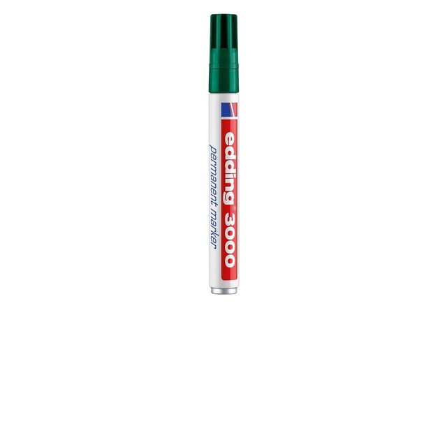 Imagen 0 de Marcador Permanente Edding 3000 grosor 1,5-3 mm recargable Edding verde