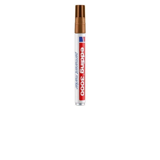 Imagen 0 de Marcador Permanente Edding 3000 grosor 1,5-3 mm recargable Edding ocre