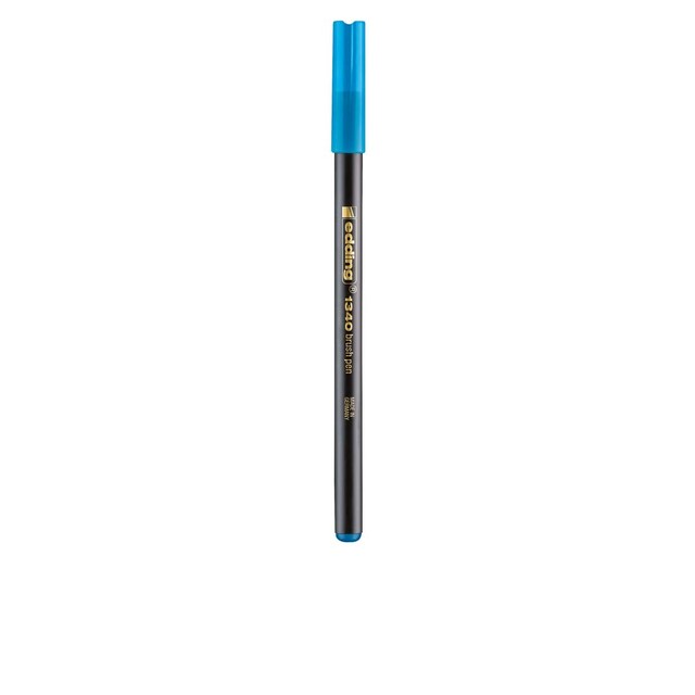 Imagen 0 de Rotulador punta de pincel Edding 1340 grosor 1-3 mm Edding azul claro