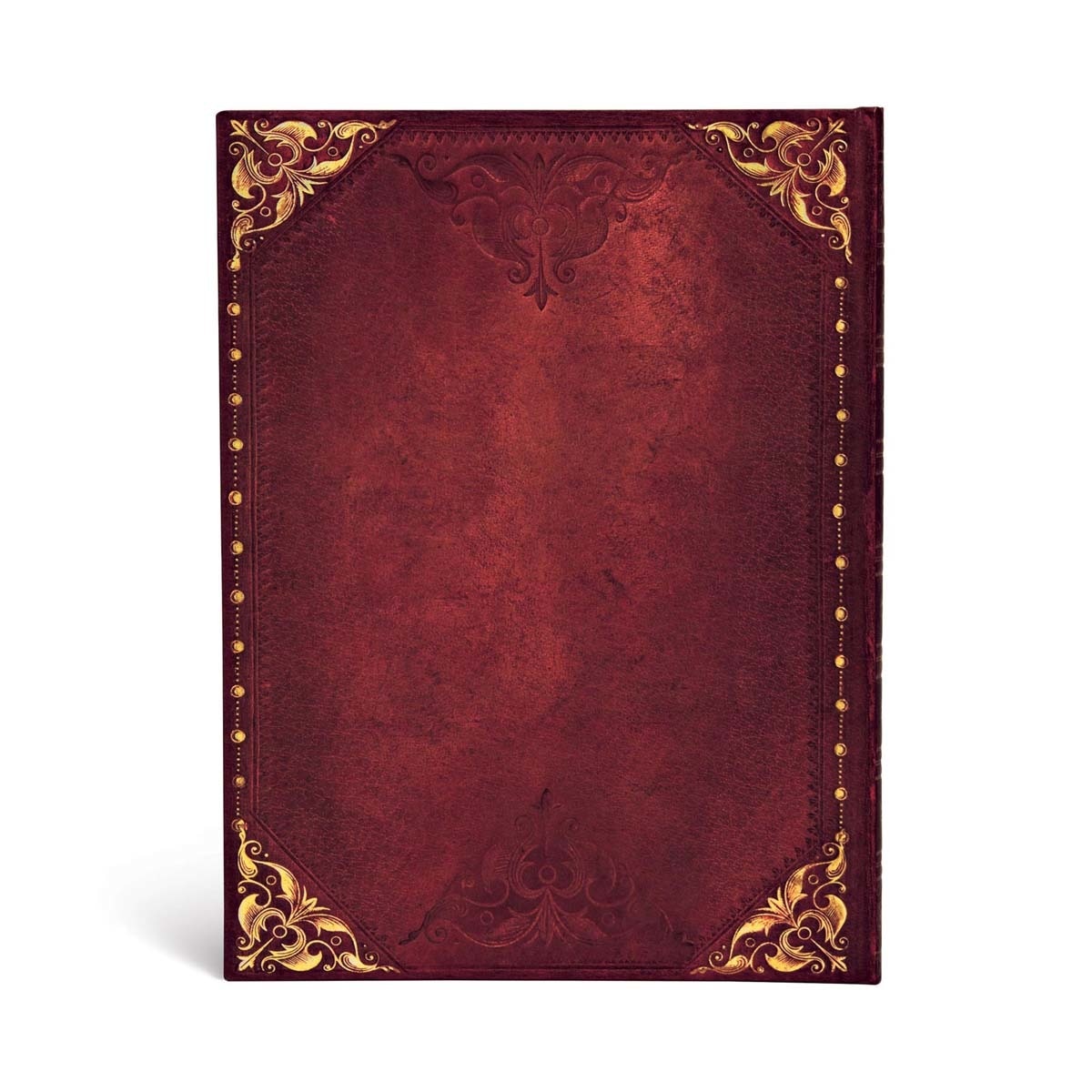 Libreta Ultra Rayado Horizontal Cierre con Banda Elástica Glam Urbano Paperblanks Burdeos Burdeos-4
