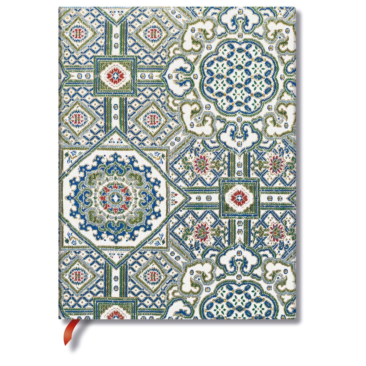 Libreta Flexi Ultra Liso Ashta Paperblanks Azules y Verdes Azul / Verde-1