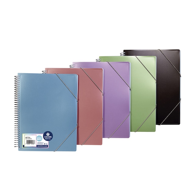 Imagem 0 de Pasta de 40 Capas Folha Metal