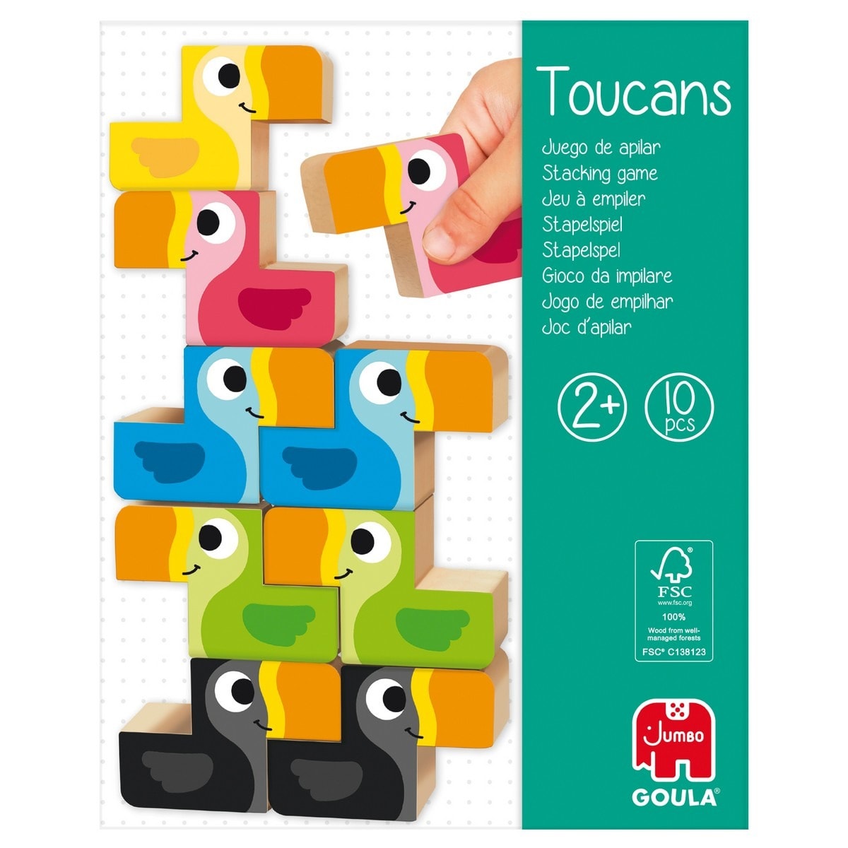 Toucan Stacking Game 7