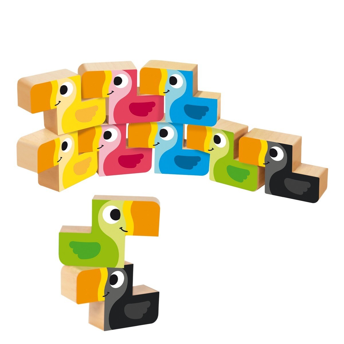 Toucan Stacking Game 6