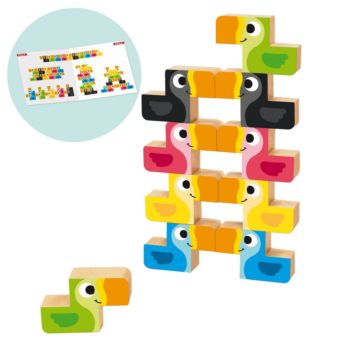 Toucan Stacking Game 4