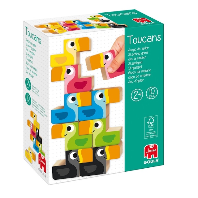 Imagem 0 de Toucan Stacking Game