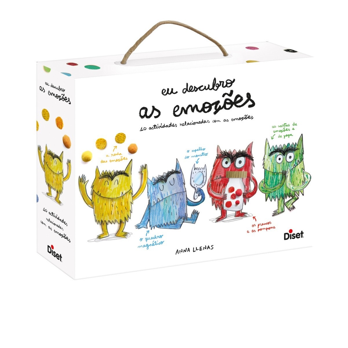 Aprendo Em Positivo Eu Descubro As Emoções - Monstro Das Cores 1