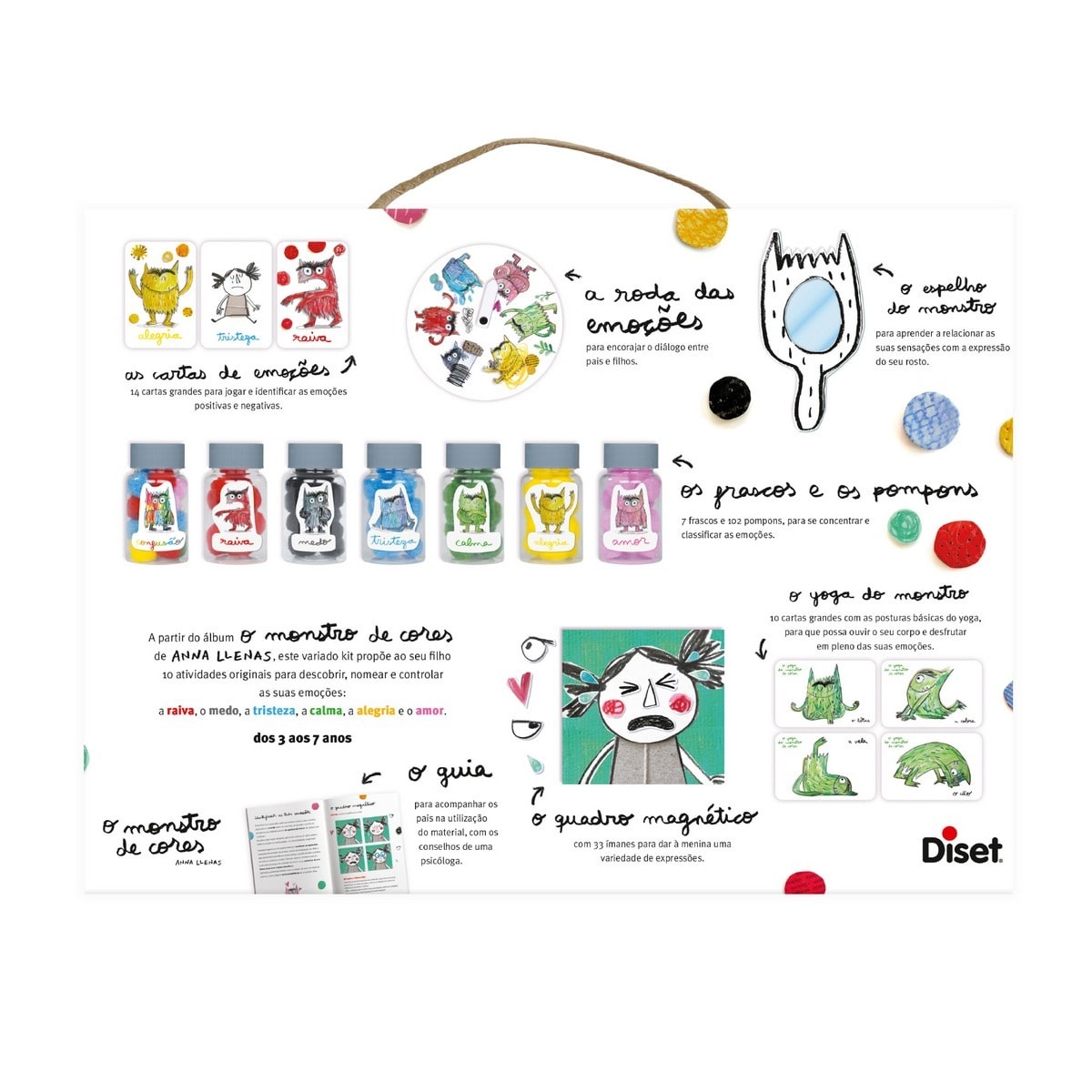 Aprendo Em Positivo Eu Descubro As Emoções - Monstro Das Cores 7