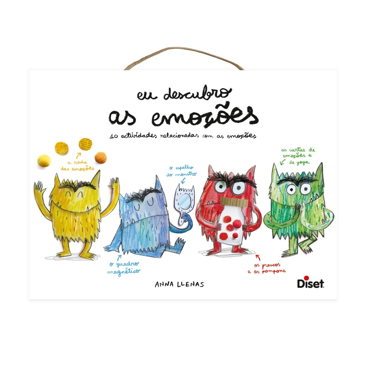 Aprendo Em Positivo Eu Descubro As Emoções - Monstro Das Cores 6