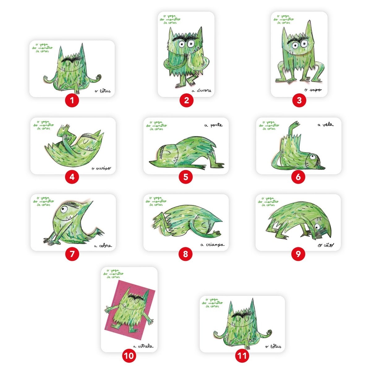 Aprendo Em Positivo Eu Descubro As Emoções - Monstro Das Cores 5