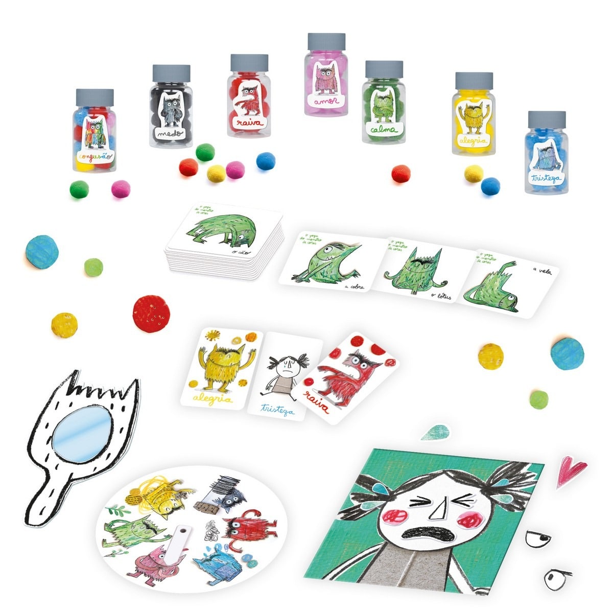 Aprendo Em Positivo Eu Descubro As Emoções - Monstro Das Cores 3