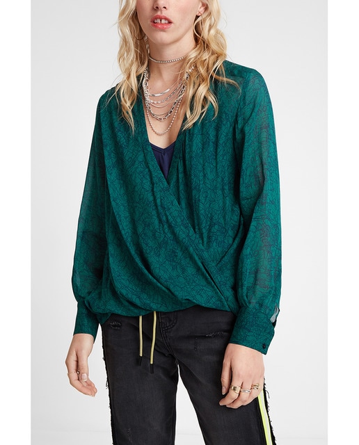Imagen 0 de Blusa cruzada