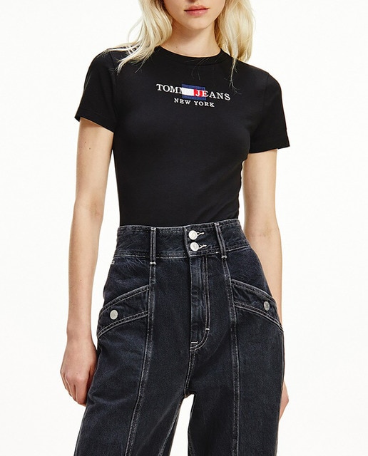 Imagen 0 de Body de mujer de manga corta y cuello redondo