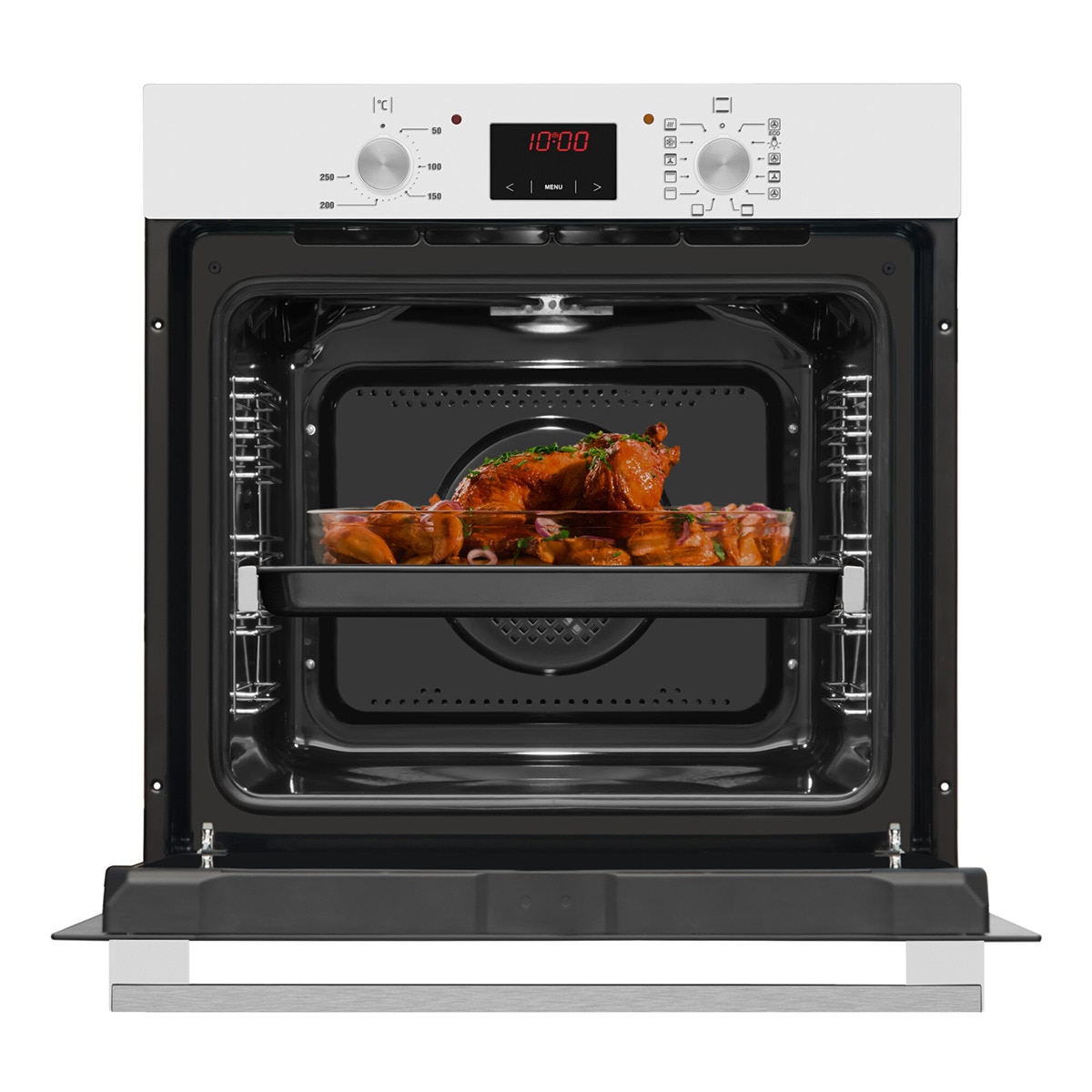 Horno multifunción Fagor con limpieza a vapor - 8H-185BB Blanco-9