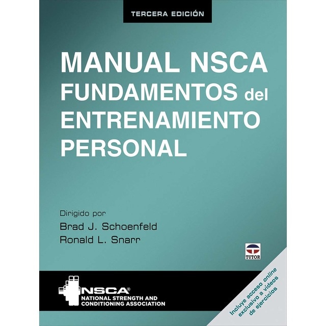 Imagem 0 de Manual NSCA. Fundamentos del entrenamiento personal. Tercera edición