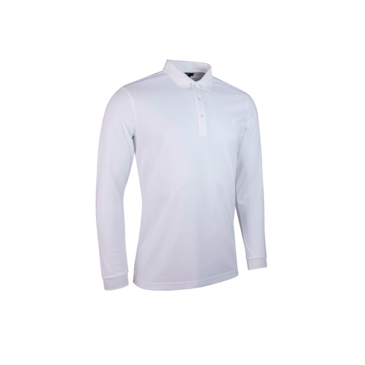 Polo de Croquet de Homem Max Branco-1