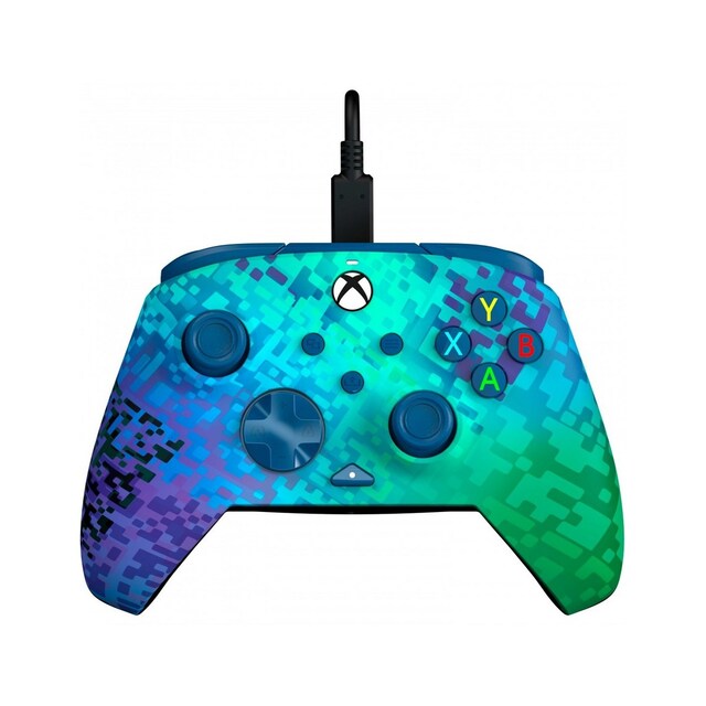Imagem 0 de Comando com Cabo Rematch Glitch Green - Licenciado por Xbox Series X