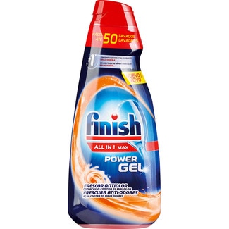 Detergente Liquido para Máquina da Loiça Gel Anti Odores embalagem 1 L - Finish
