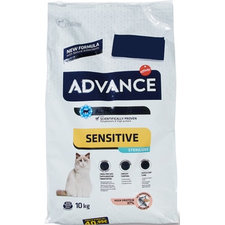Ração Seca para Gato Esterilizado Adulto com Salmão e Cevada embalagem 10 kg - Advance