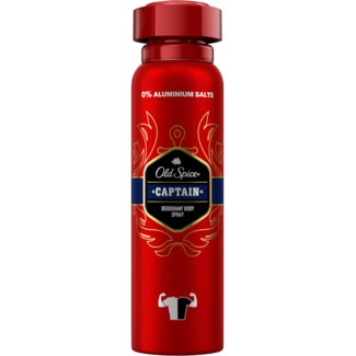 Desodorizante Spray Captain embalagem 150 ml - Old Spice