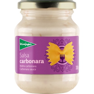 salsa carbonara frasco 300 g - El Corte Ingles