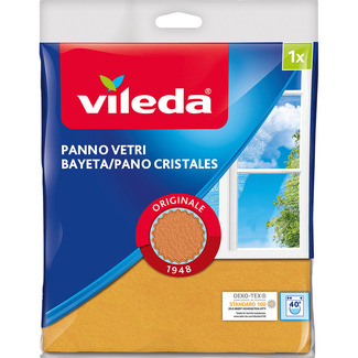 bayeta para cristales paquete 1 unidad - Vileda