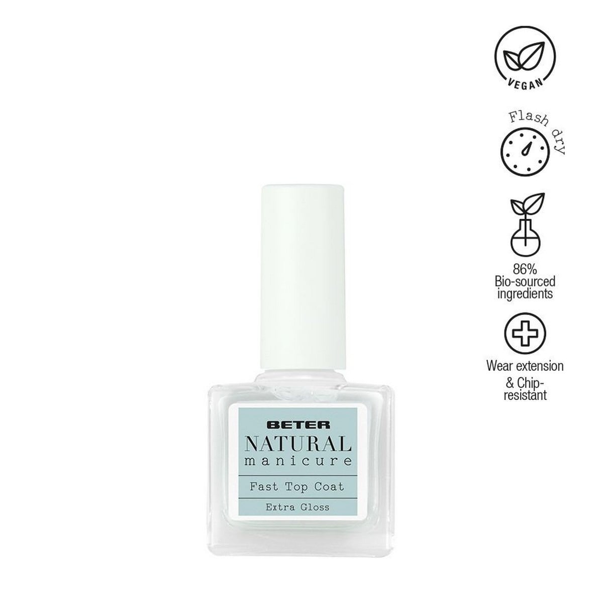 Fast Top Coat Manicure Natural - 10 ml 1