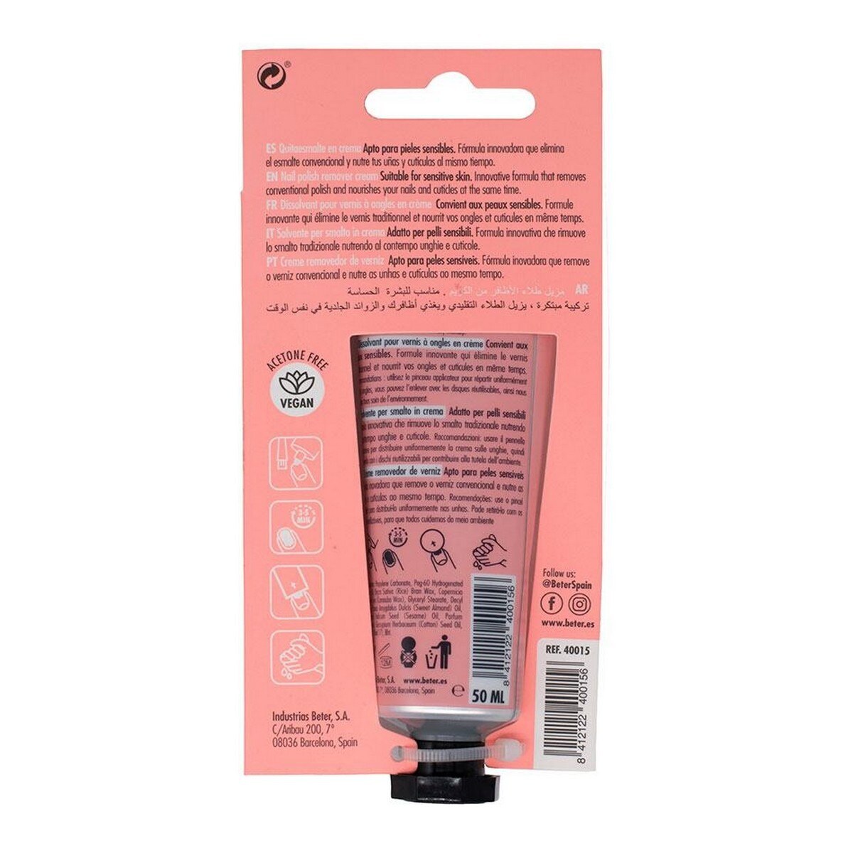 Creme Removedor de Verniz - 50 ml 4