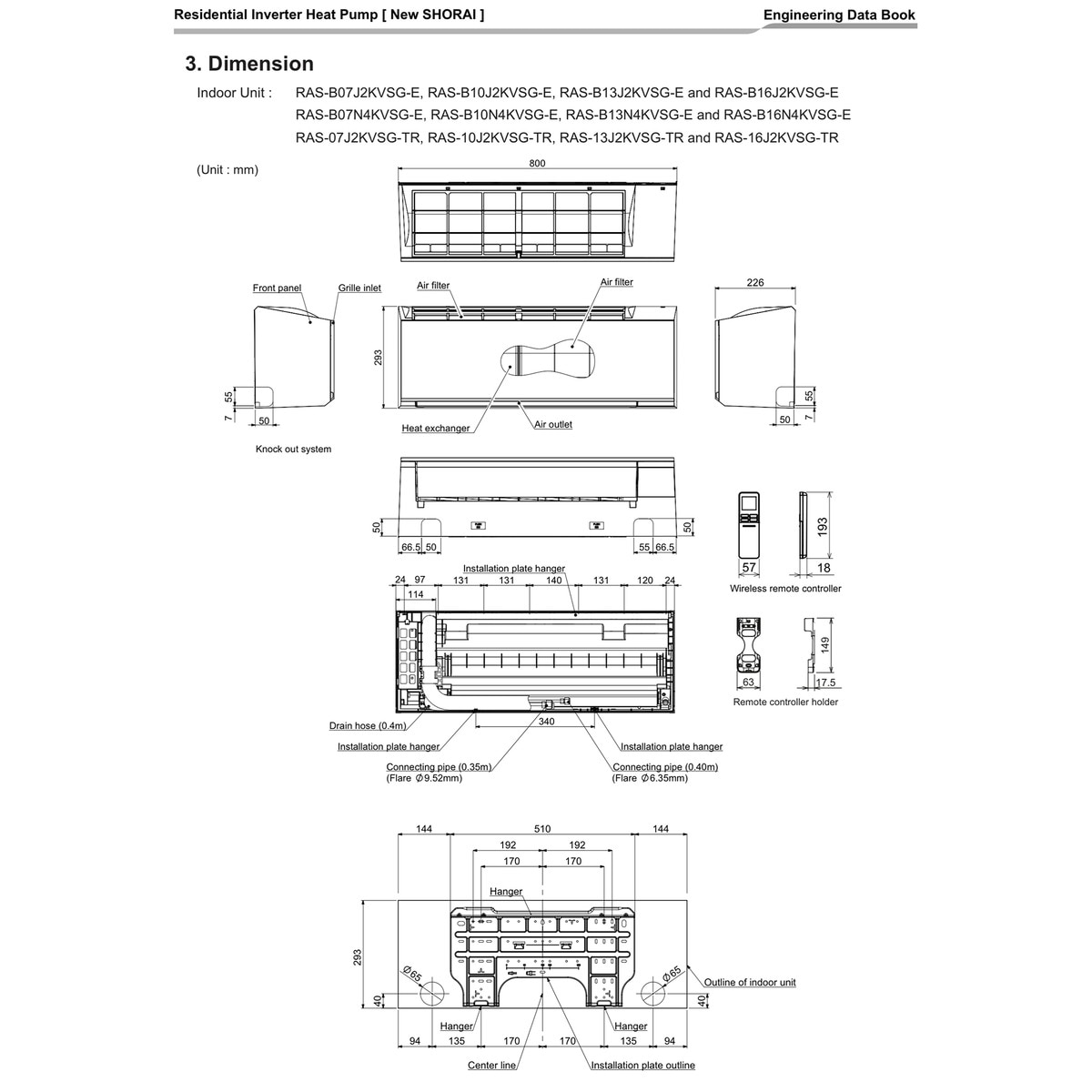 Aire acondicionado Split 1x1 Toshiba Inverter Wfi con 1.720 Frig/h y 2.150 Kcal/h - Shorai 7 Blanco-4