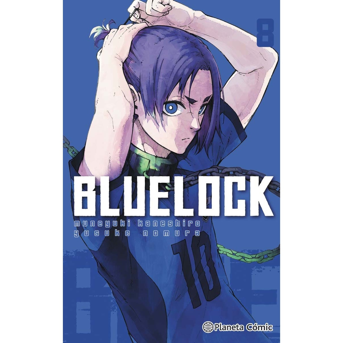 Imagen 0 de Blue Lock nº 08  (Tapa blanda con sobrecubierta)