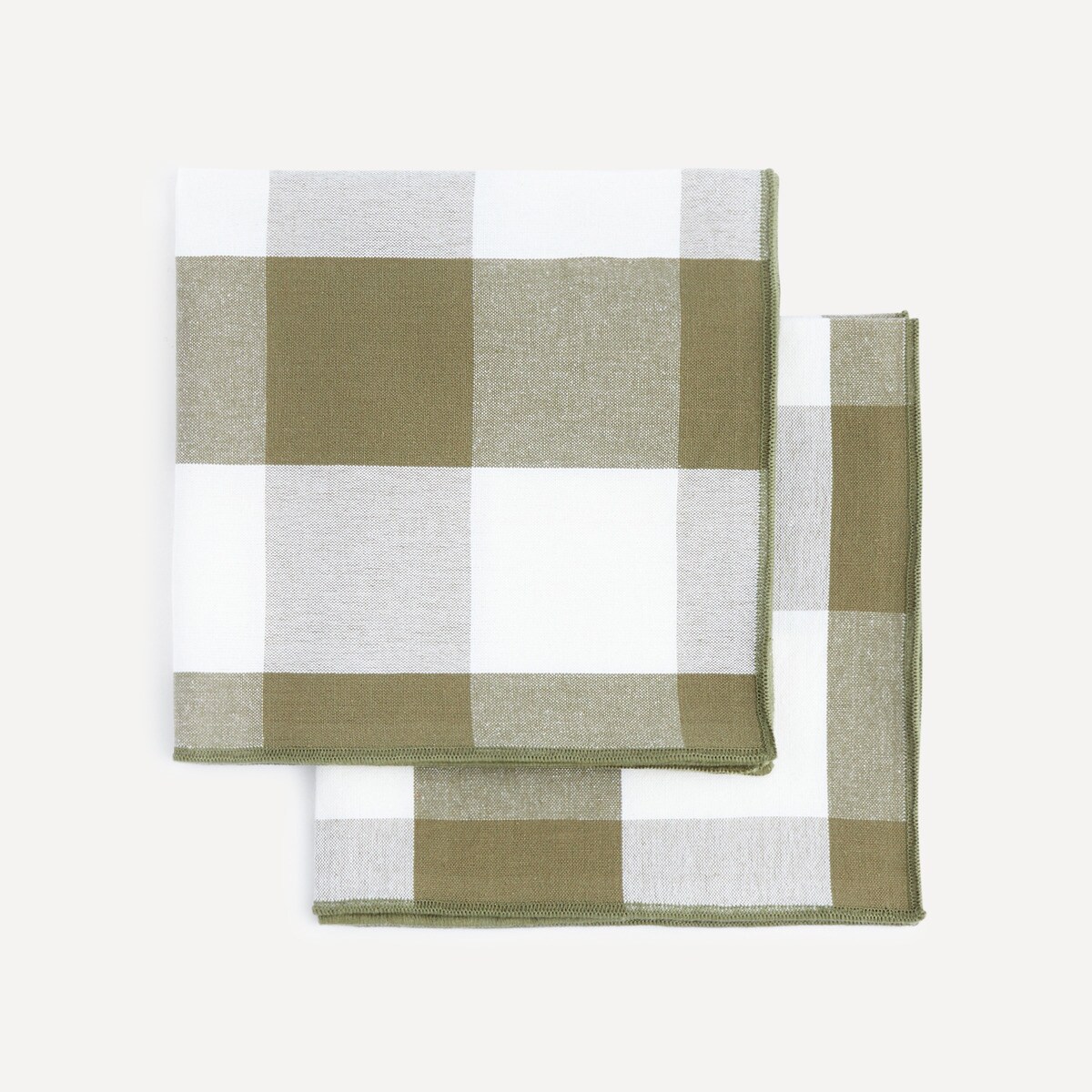 Lot de 2 serviettes de table Vichy Gran New