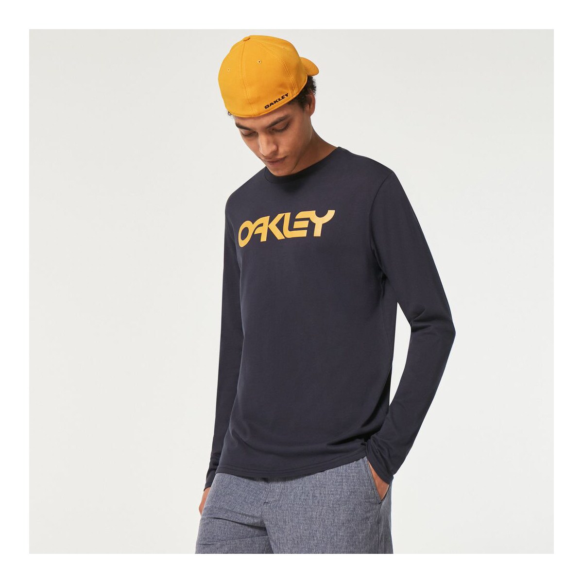 T-shirt de Homem Mark II Azul-marinho / Amarelo-5