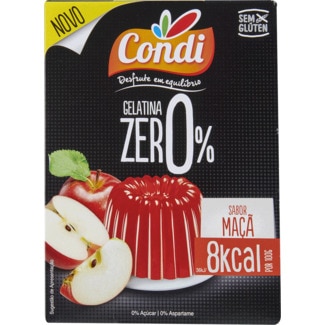 Gelatina de Maçã Zero embalagem 26 g - Condi