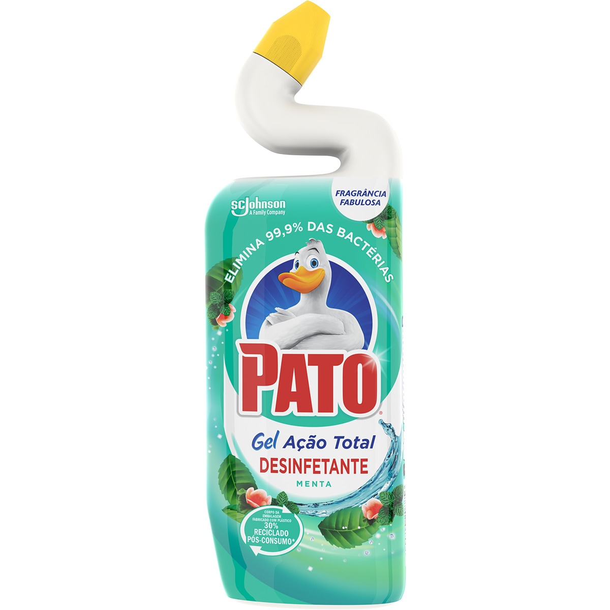 Gel Sanitário Ação Total Menta embalagem 750 ml