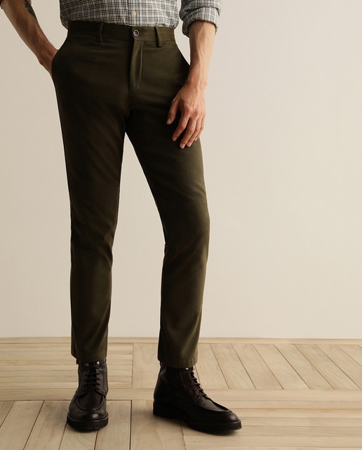 Imagen 0 de Chino de la colección Black de hombre slim kaki