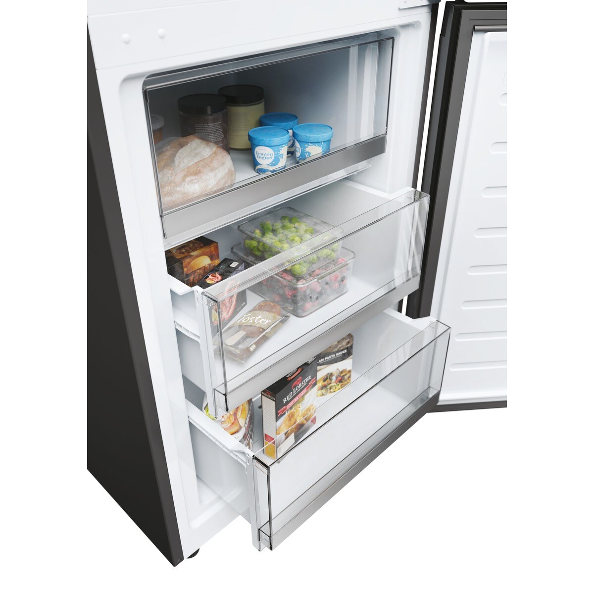 Frigorífico Combi Haier Total No Frost con WIFI 2 D - HDW3620DNPD Dark inox-17