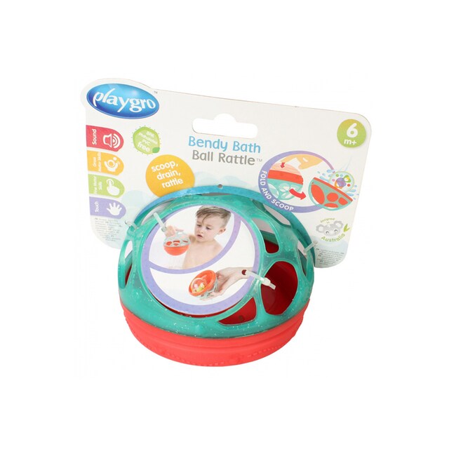 Imagen 0 de Bola de baño sonajero Bendy Playgro