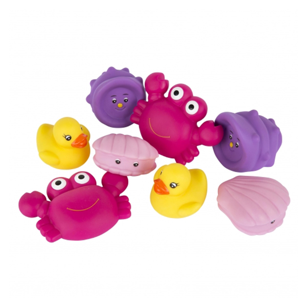 Amiguitos de baño para ella Playgro Rosa-1