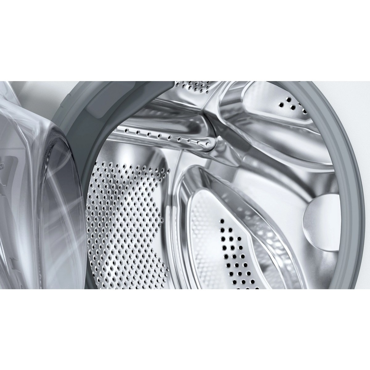 Máquina de Lavar e Secar Roupa Encastrável Bosch WKD28543ES AutoDry Carga Frontal de 7/4 Kg e 1355 rpm - Branco Branco-2