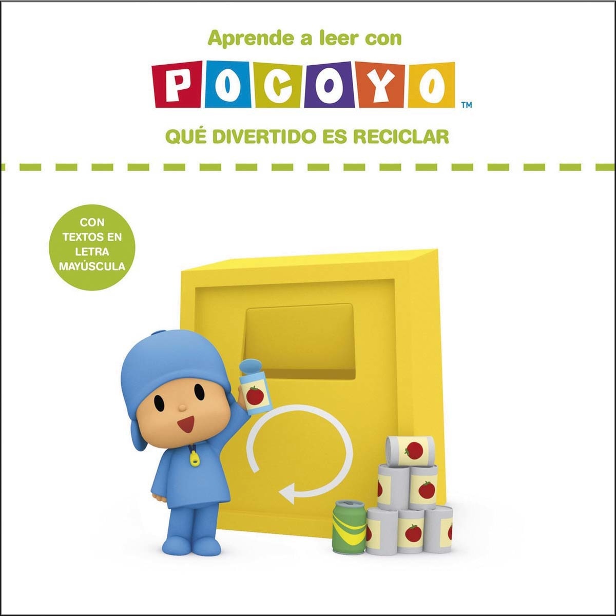 Imagen 0 de Aprende a leer con Pocoyó. Qué divertido es reciclar  (Tapa blanda)