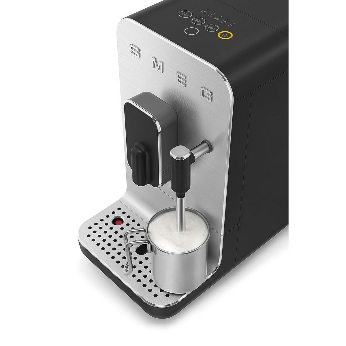 Máquina de Café Expresso Automática Smeg BCC02BLMEU com Cappuccinador de 1350 W e de 19 bar - Preto Mate Preto-14
