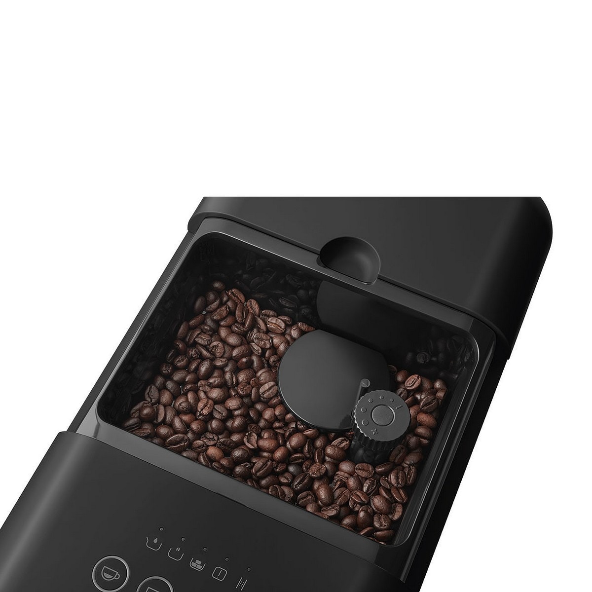 Máquina de Café Expresso Automática Smeg BCC02BLMEU com Cappuccinador de 1350 W e de 19 bar - Preto Mate Preto-12