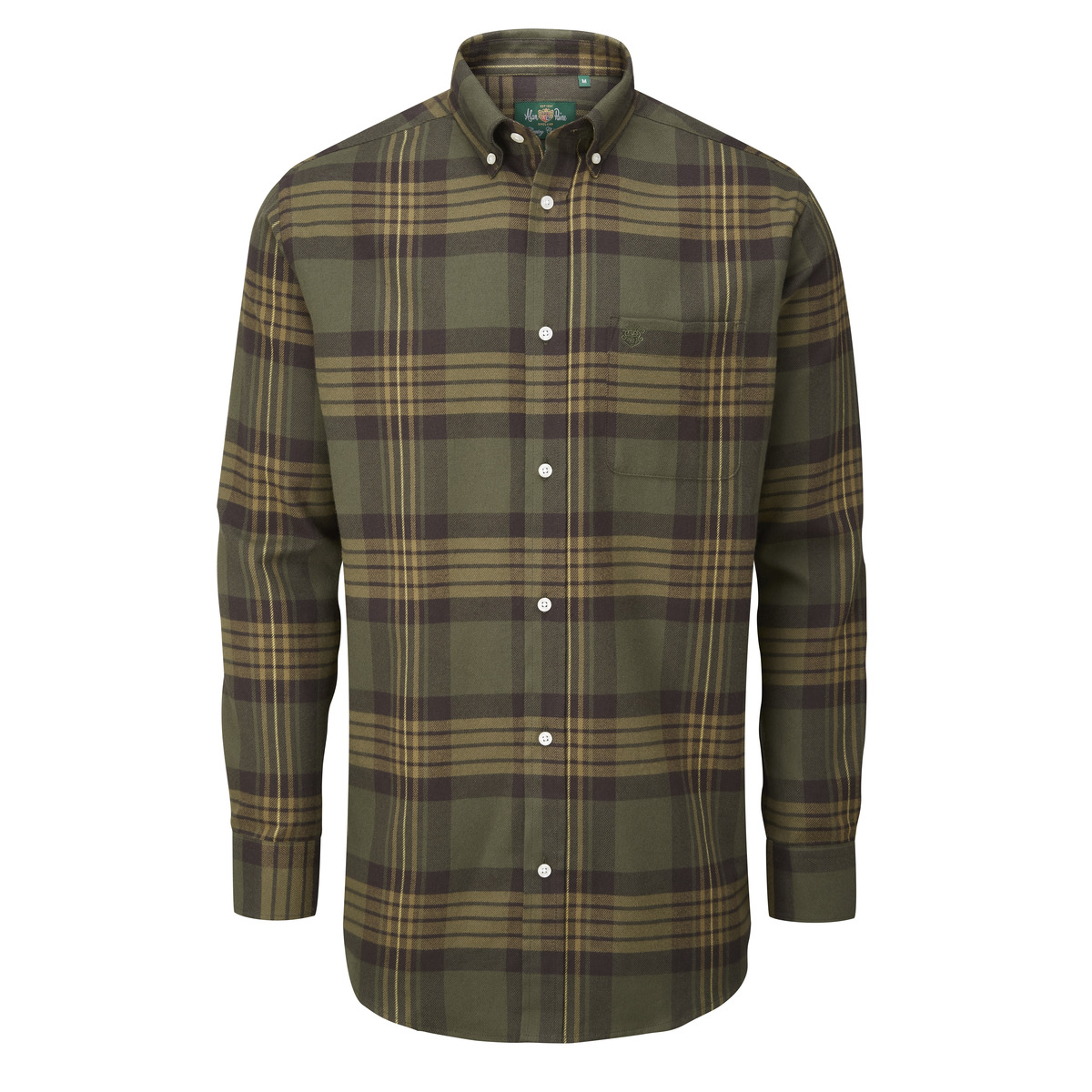 Camisa de Homem Ikley Flannel Estampado-1