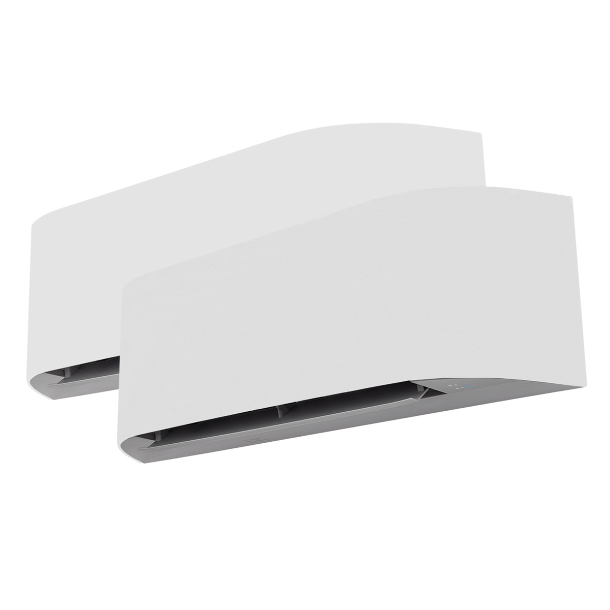 Aire acondicionado Multisplit 2x1 Toshiba  con 2.150 frig/h + 3.010 Frig/h  - COLORS 10+13 Blanco/Gris-2