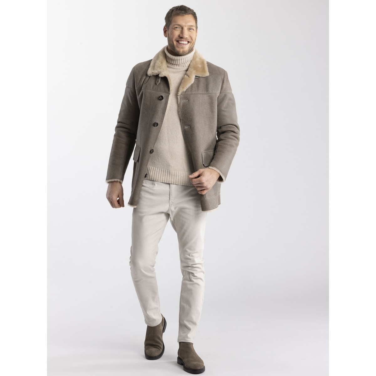 Casacão de Homem Stanley Cinzento-3