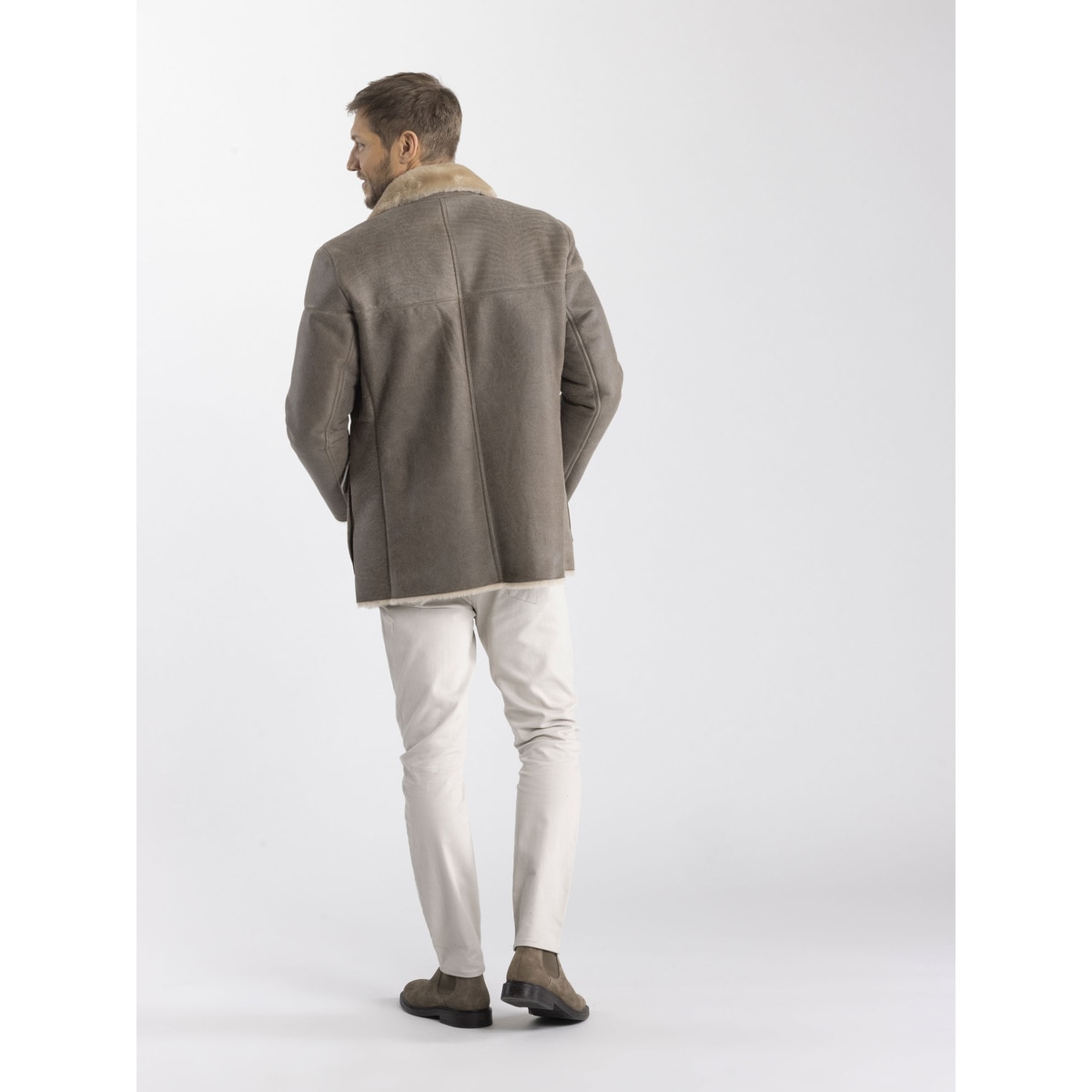 Casacão de Homem Stanley Cinzento-2