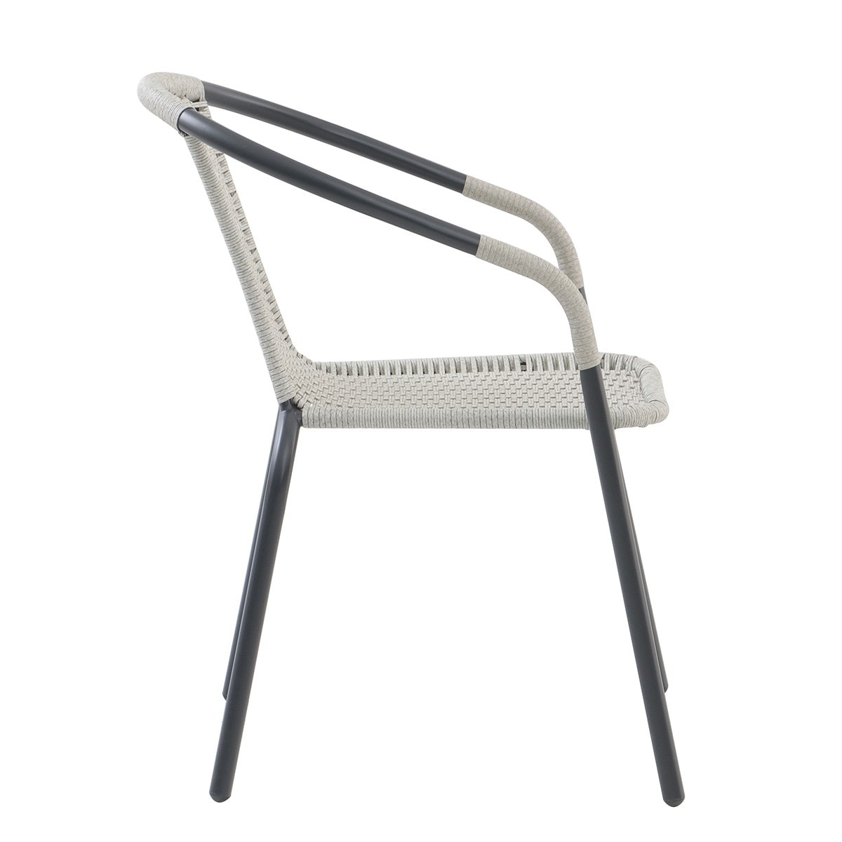 Sillón de balcón con estructura antracita Timor Basics El Corte Inglés Antracita / Gris-3
