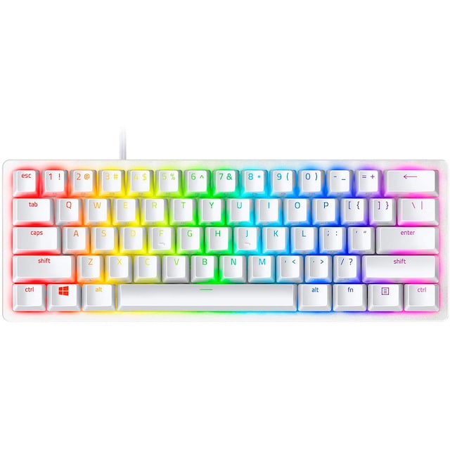 Imagem 0 de Teclado Razer Huntsman Mini 60% RGB Clicky Optical Switch (Purple) US Mercury
