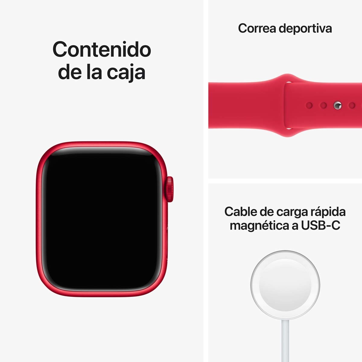 Apple Watch Series 8 GPS + Cellular 45mm con caja de aluminio (PRODUCT)RED y correa deportiva (PRODUCT)RED (PRODUCT)RED-7